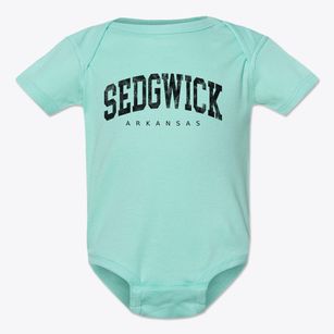 Sedgwick Arkansas Urban Vibe Baby Onesie
