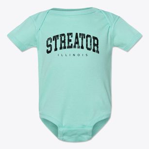 Streator Illinois Urban Vibe Baby Onesie