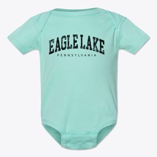 Eagle Lake Pennsylvania Urban Vibe Baby Onesie
