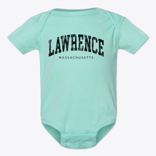Lawrence Massachusetts Urban Vibe Baby Onesie