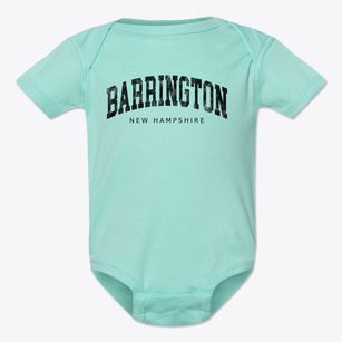 Barrington New Hampshire Urban Vibe Baby Onesie