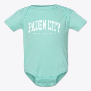 Paden City West Virginia Urban Vibe Baby Onesie