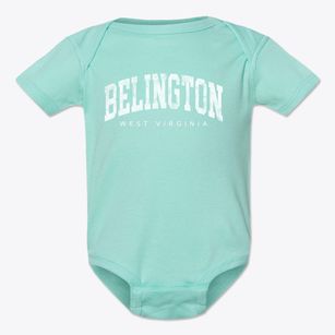 Belington West Virginia Urban Vibe Baby Onesie