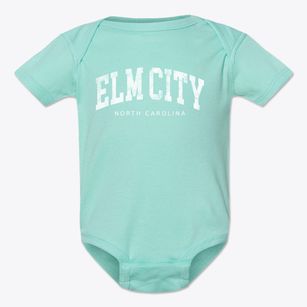 Elm City North Carolina Urban Vibe Baby Onesie