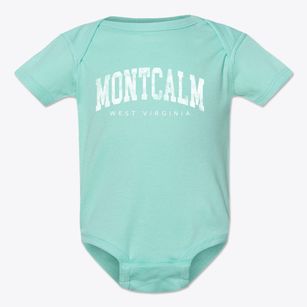 Montcalm West Virginia Urban Vibe Baby Onesie