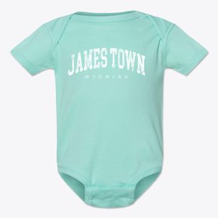 James Town Wyoming Urban Vibe Baby Onesie