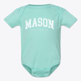 Mason Illinois Urban Vibe Baby Onesie