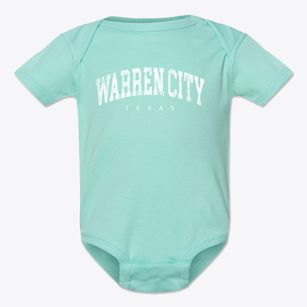 Warren City Texas Urban Vibe Baby Onesie