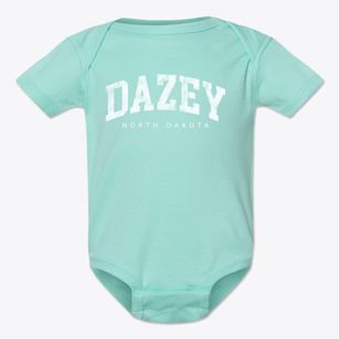 Dazey North Dakota Urban Vibe Baby Onesie