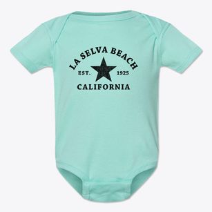 La Selva Beach California Star Baby Onesie