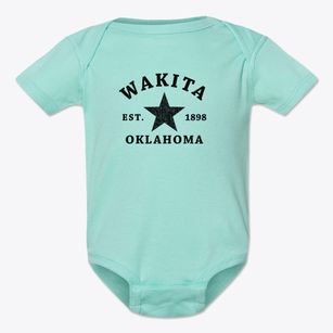 Wakita Oklahoma Star Baby Onesie