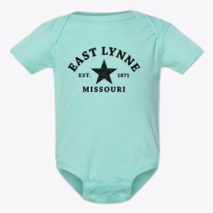 East Lynne Missouri Star Baby Onesie