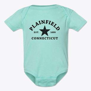 Plainfield Connecticut Star Baby Onesie