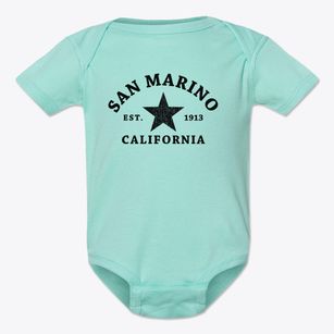 San Marino California Star Baby Onesie