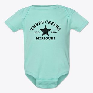 Three Creeks Missouri Star Baby Onesie