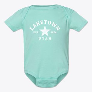 Laketown Utah Star Baby Onesie