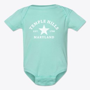 Temple Hills Maryland Star Baby Onesie