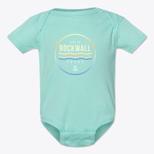 Rockwall Texas Color Fade Baby Onesie