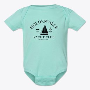 Holdenville Oklahoma Yacht Club Baby Onesie