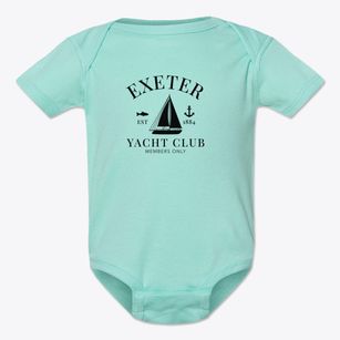 Exeter Pennsylvania Yacht Club Baby Onesie