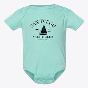 San Diego Texas Yacht Club Baby Onesie
