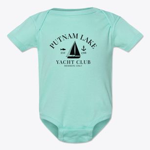 Putnam Lake New York Yacht Club Baby Onesie