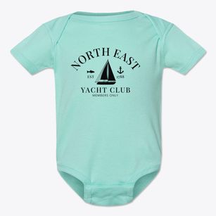 North East New York Yacht Club Baby Onesie