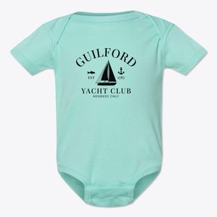 Guilford New York Yacht Club Baby Onesie