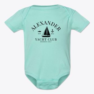 Alexander New York Yacht Club Baby Onesie