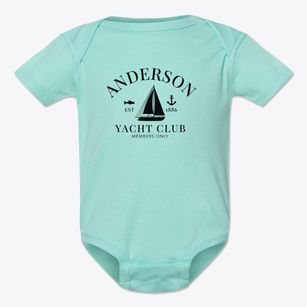 Anderson Missouri Yacht Club Baby Onesie