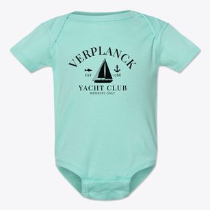 Verplanck New York Yacht Club Baby Onesie