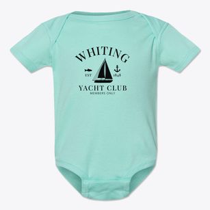 Whiting Wisconsin Yacht Club Baby Onesie