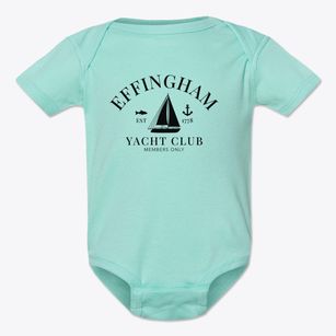 Effingham New Hampshire Yacht Club Baby Onesie