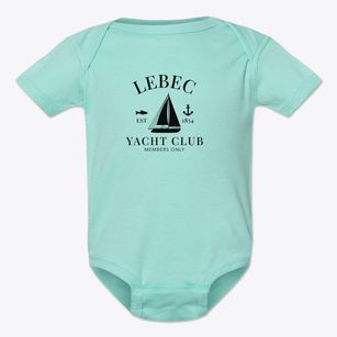 Lebec California Yacht Club Baby Onesie