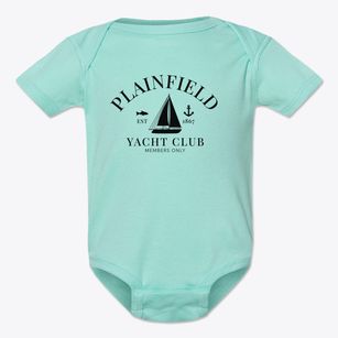 Plainfield Vermont Yacht Club Baby Onesie