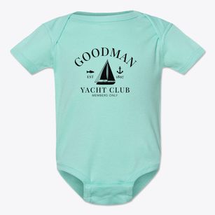 Goodman Missouri Yacht Club Baby Onesie