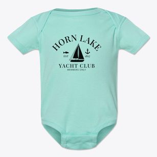Horn Lake Mississippi Yacht Club Baby Onesie