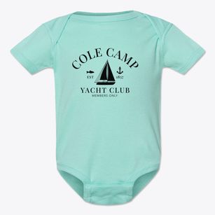Cole Camp Missouri Yacht Club Baby Onesie
