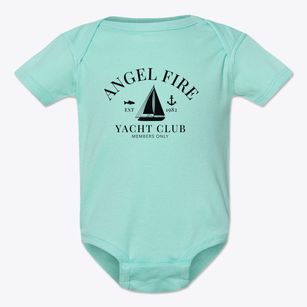 Angel Fire New Mexico Yacht Club Baby Onesie
