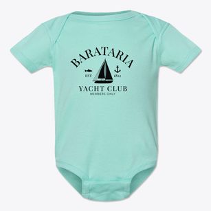 Barataria Louisiana Yacht Club Baby Onesie