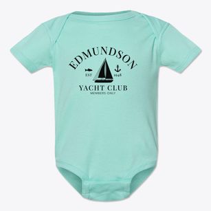 Edmundson Missouri Yacht Club Baby Onesie