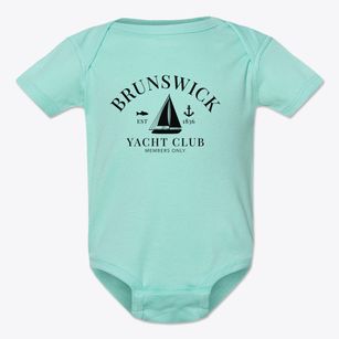 Brunswick Missouri Yacht Club Baby Onesie