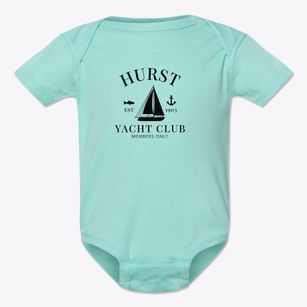 Hurst Illinois Yacht Club Baby Onesie
