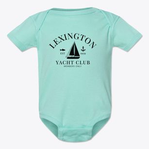 Lexington Alabama Yacht Club Baby Onesie