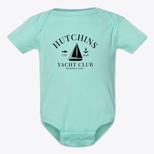 Hutchins Wisconsin Yacht Club Baby Onesie