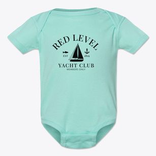 Red Level Alabama Yacht Club Baby Onesie