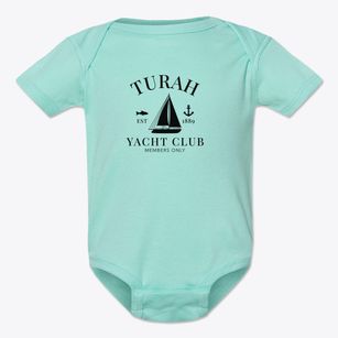 Turah Montana Yacht Club Baby Onesie