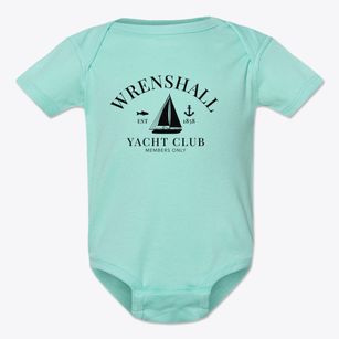 Wrenshall Minnesota Yacht Club Baby Onesie