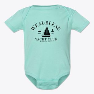 Weaubleau Missouri Yacht Club Baby Onesie