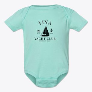 Vina Alabama Yacht Club Baby Onesie